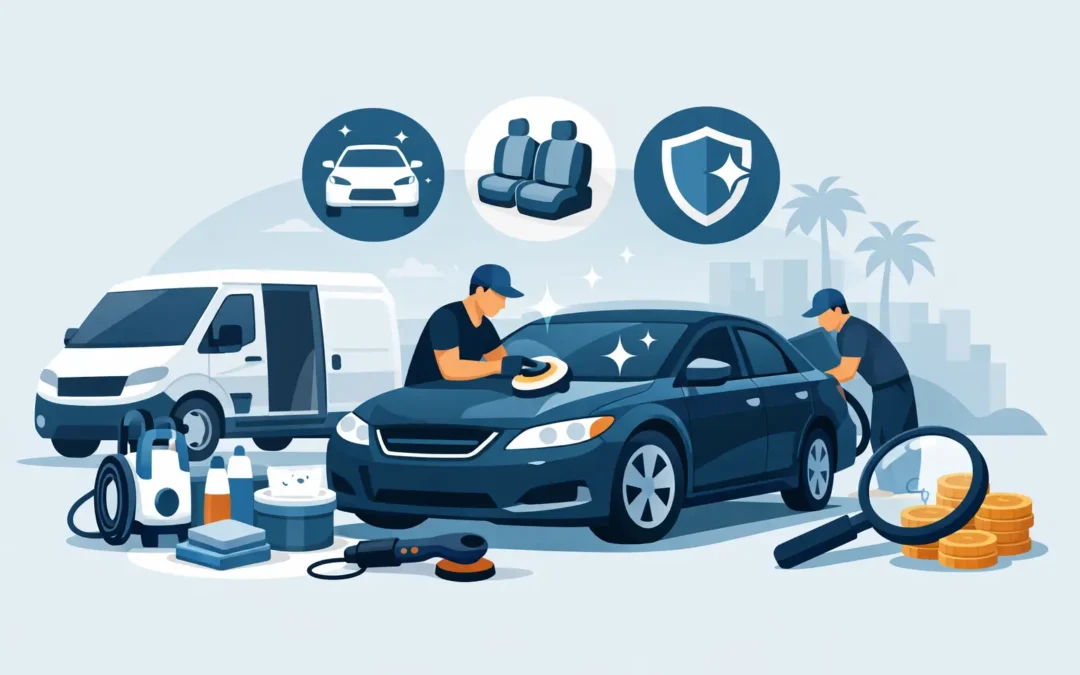 Mobile detailing cost - hvad får du for prisen?