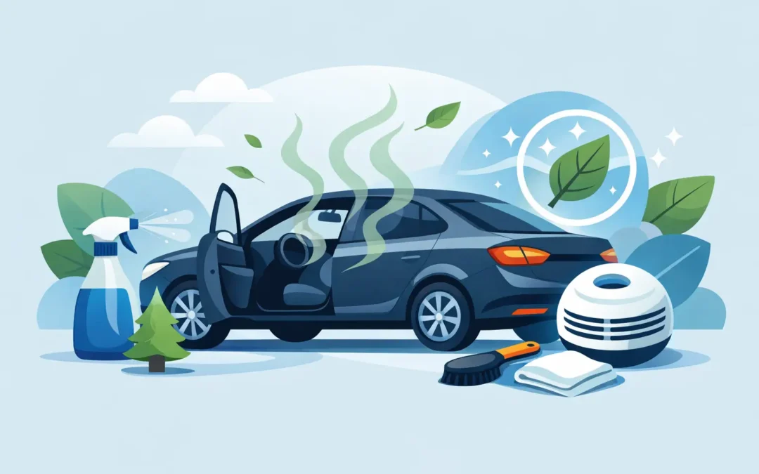Car odor removal: Få lugten ud af bilen