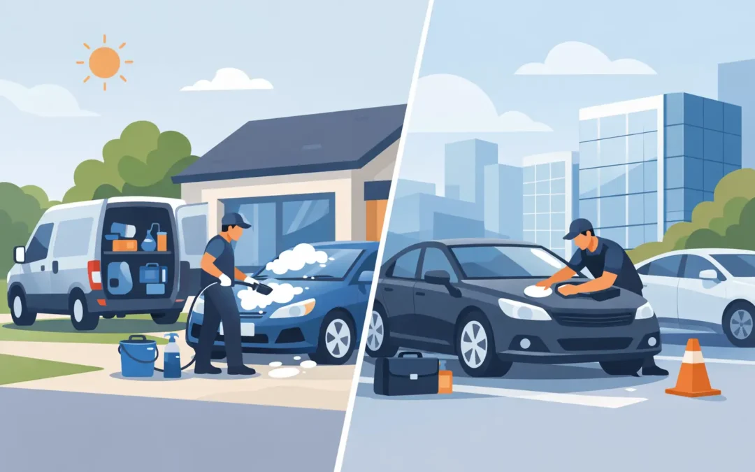 Guide til mobil bilrengøring hjemme eller på job