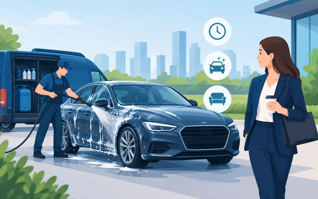 Fordele ved mobil bilvask i en travl hverdag
