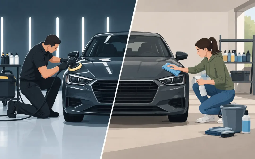 Professionel detailing versus gør-det-selv
